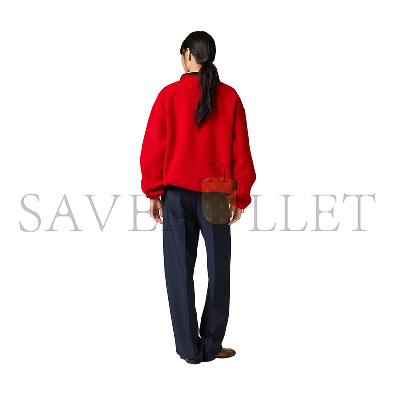 MIU MIU FLEECE SWEATSHIRT MJL042 MIU MIU FLEECE SWEATSHIRT MJL042